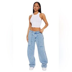 Fashion Nova Wide Leg Jeans